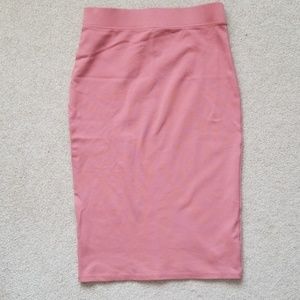 Lovely Pink Pencil Skirt